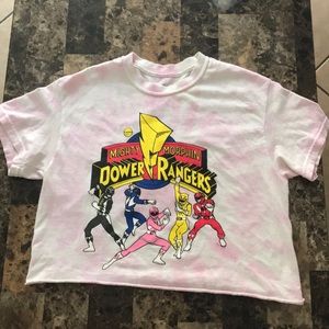 Power Rangers Cropped Tee